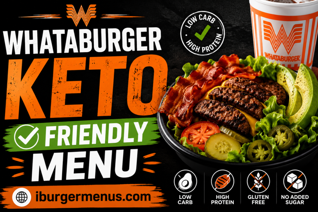 Whataburger Keto Friendly Menu with Prices 2026