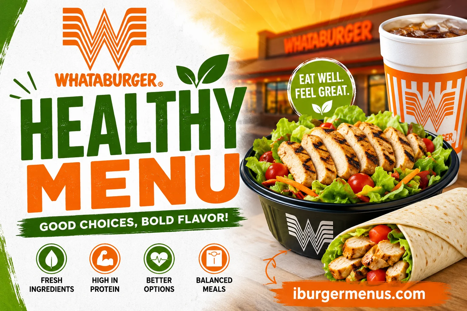 Whataburger Healthy Menu with Prices 2026