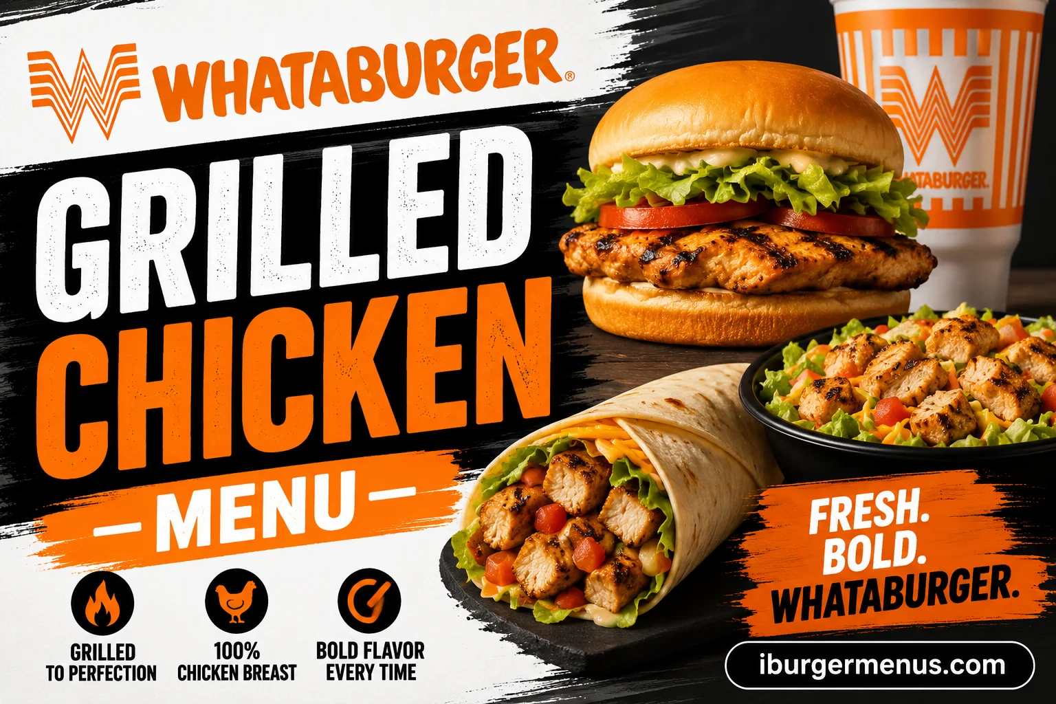 Whataburger Grilled Chicken Menu with Prices 2026