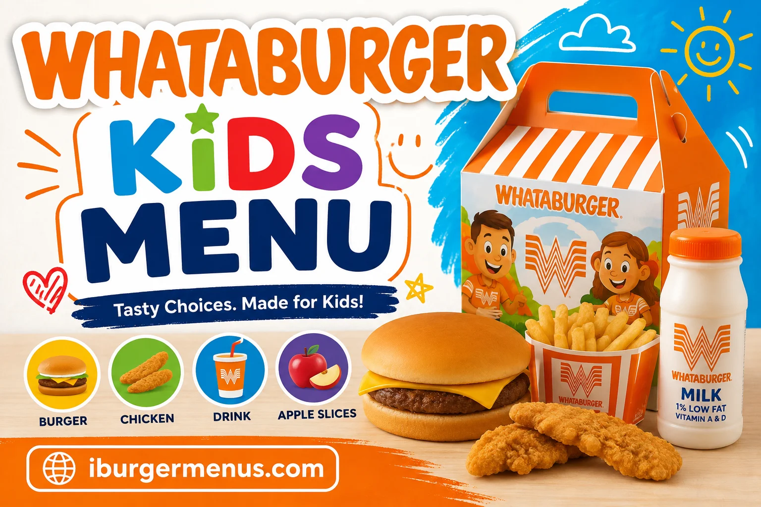 Whataburger Kids Menu with Prices 2026