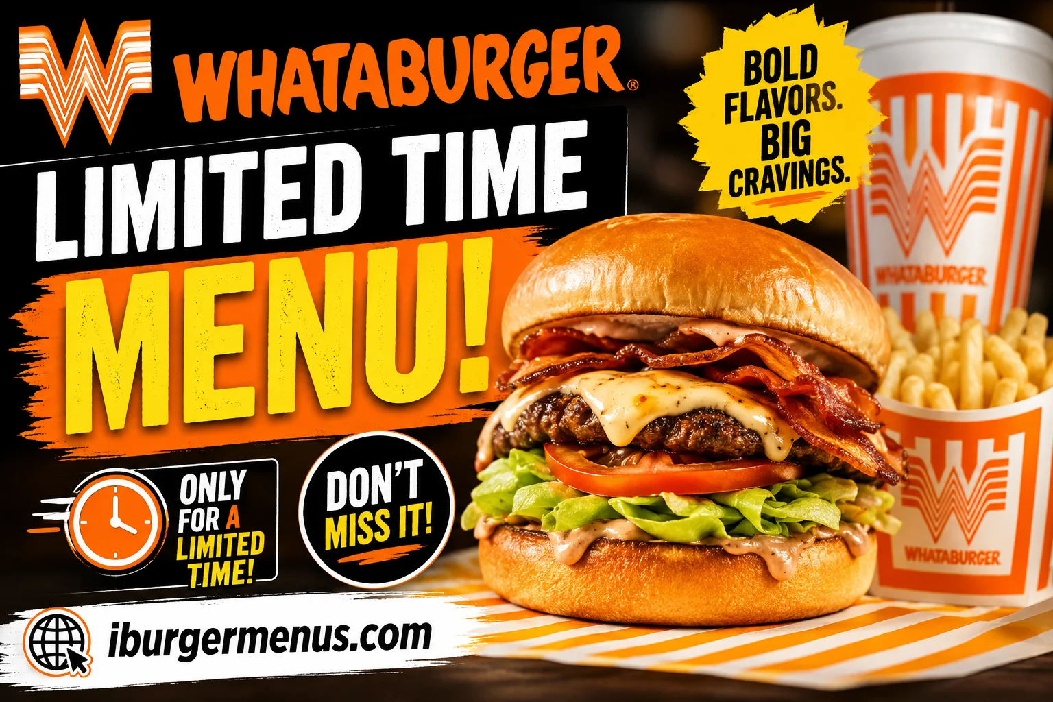 Whataburger Limited Time Menu with Prices 2026