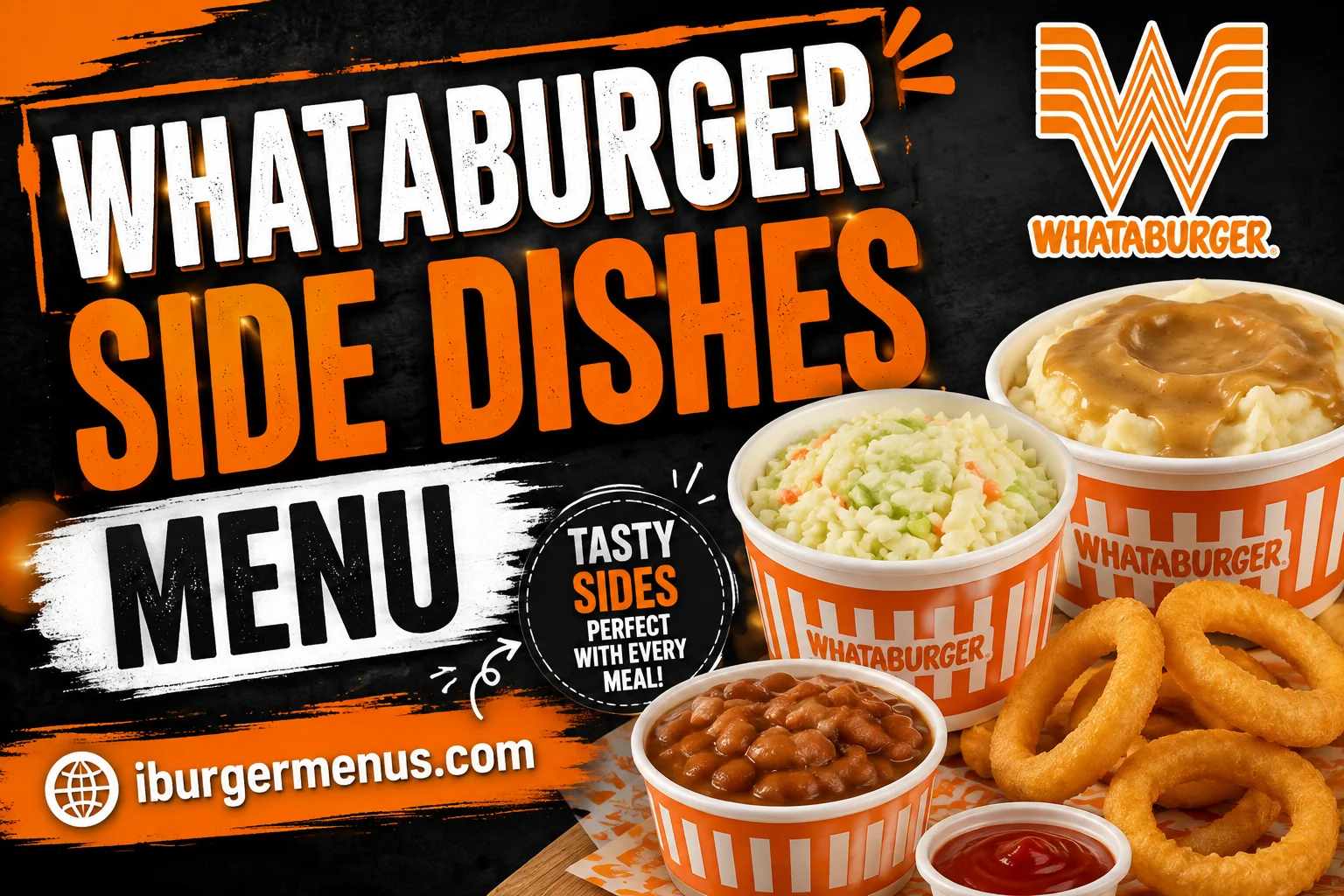 Whataburger Side Dishes Menu with Prices 2026